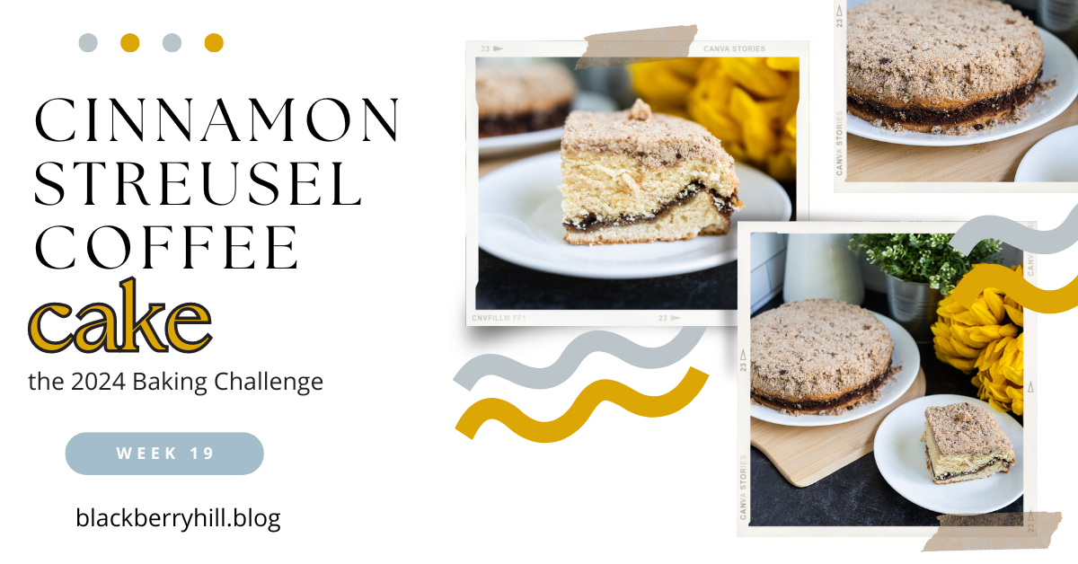 Cinnamon Streusel Coffee Cake that mom will LOVE!